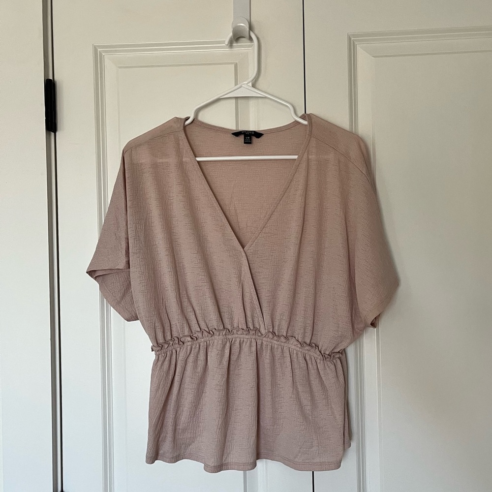 Light pink top